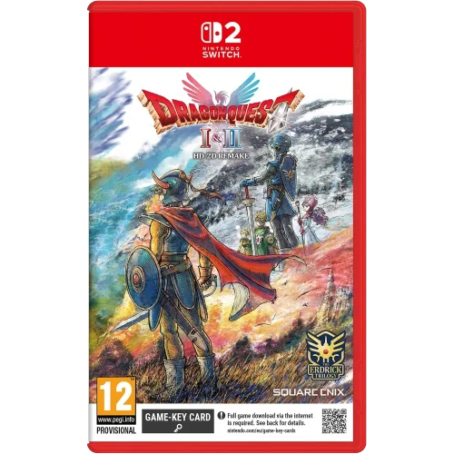 Dragon Quest I & II HD-2D Remake switch 2