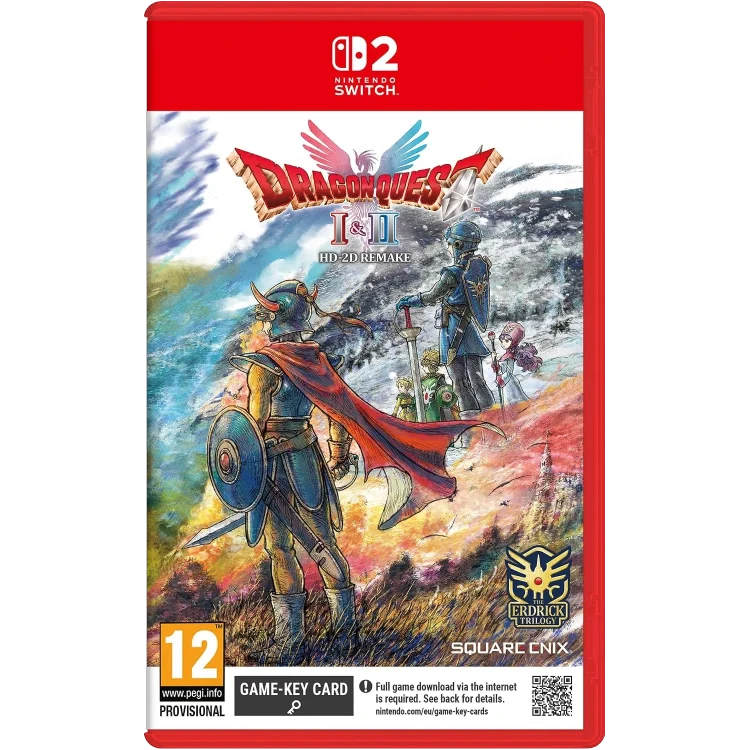 Dragon Quest I & II HD-2D Remake switch 2