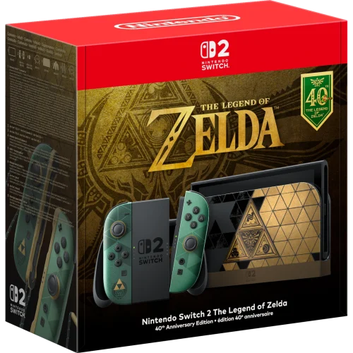 Nintendo Switch 2 konzola Legend of Zelda 40th Anniversary Edition