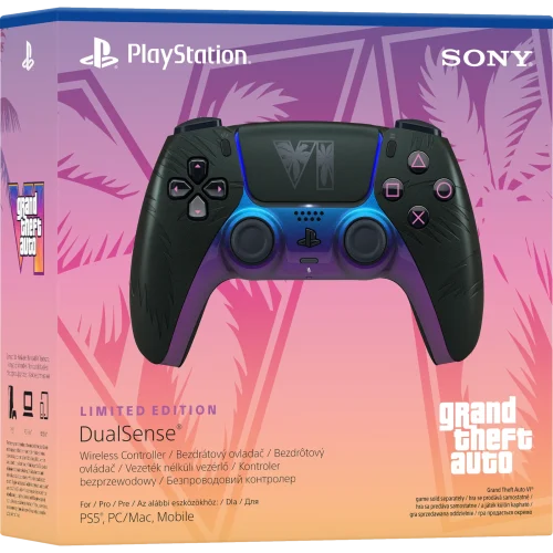 PS5 Dualsense Wireless Controller Grand Theft Auto VI Black Limited Edition
