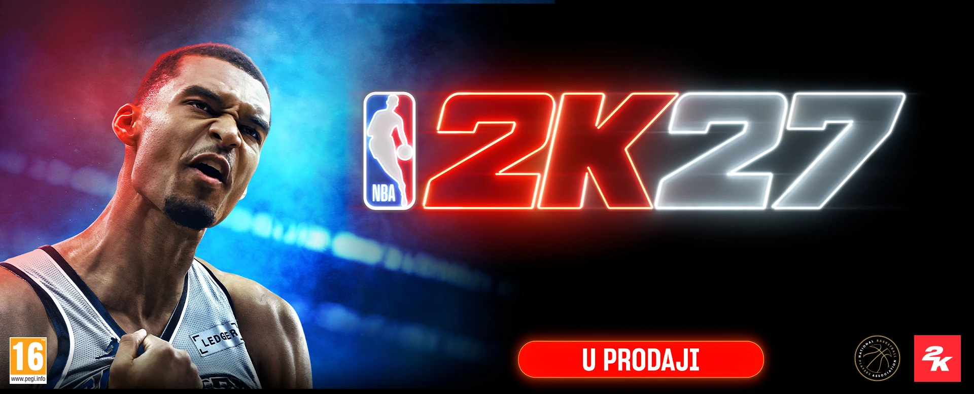 Novi naslov <b>NBA 2K27</b>, gdje borba za vrh nikad ne prestaje, sada u prodaji.