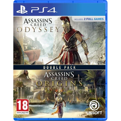 Assassin's Creed Odyssey + Asassins's Creed Origins Bundle Pack Playstation 4