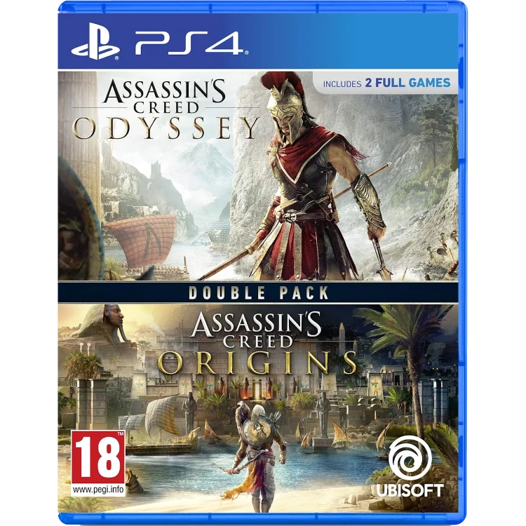 Assassin's Creed Odyssey + Asassins's Creed Origins Bundle Pack Playstation 4