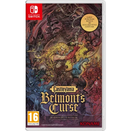 Castlevania Belmont's Curse Midnight Edition switch