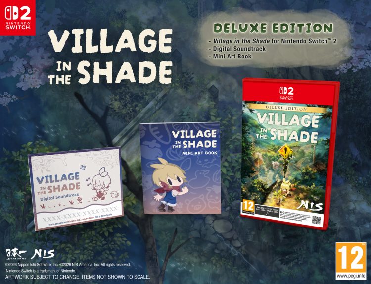 Village in the Shade Deluxe Edition Content Nintendo Switch 2