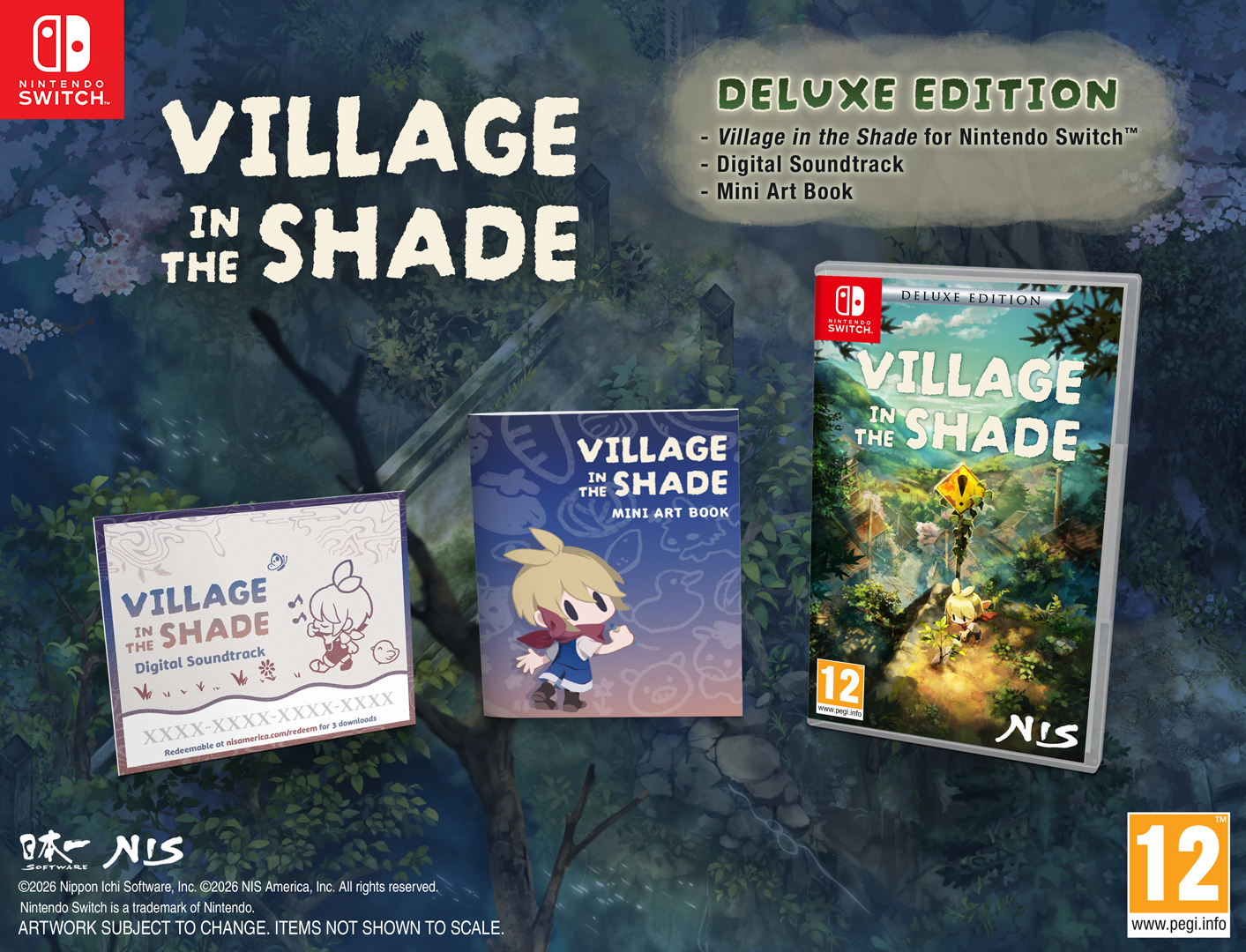 Village in the Shade Deluxe Edition Content Nintendo Switch