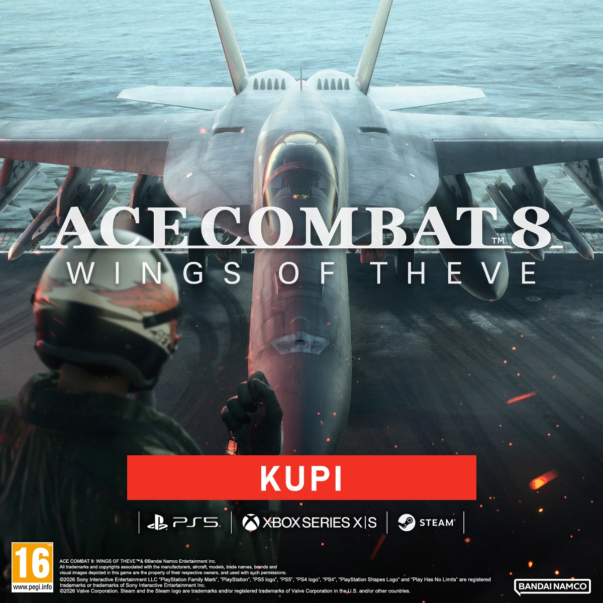 <b>ACE COMBAT 8: Wings of Theve</b> donosi eksplozivnu avionsku akciju u intenzivnim zračnim okršajima, sada u prodaji!