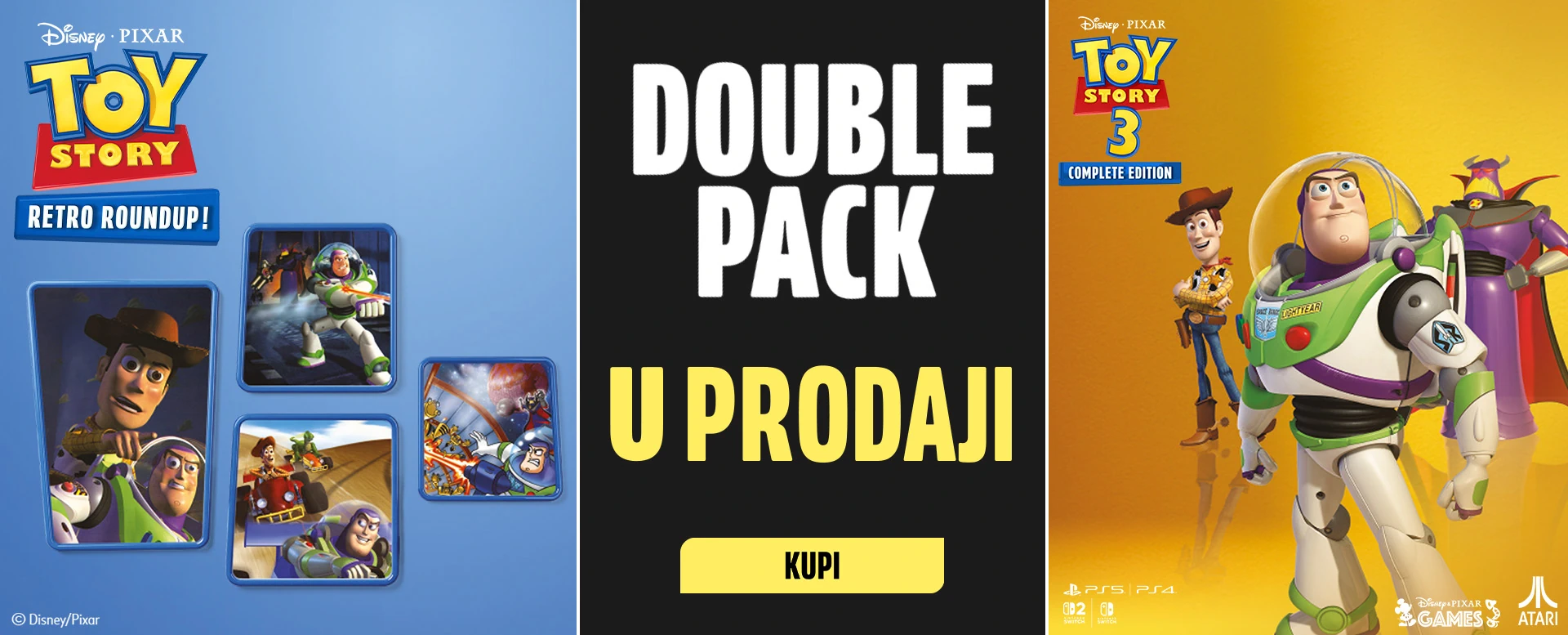 Ultimativna <b>Toy Story</b> kolekcija za cijelu obitelj, 6 igara sada u prodaji!